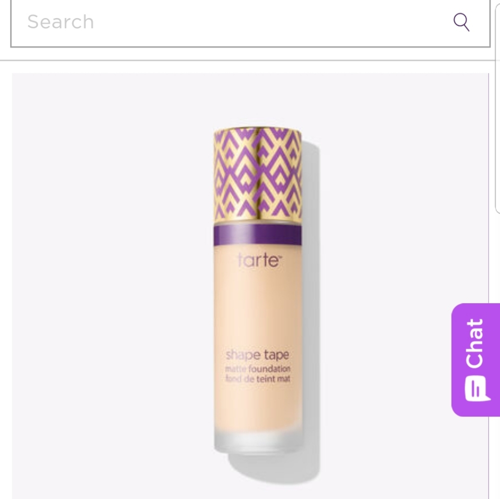 Tarte shape tape matte foundation
